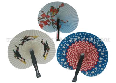 China Custom personalized paper fans for weddings , birthday party , prom for sale