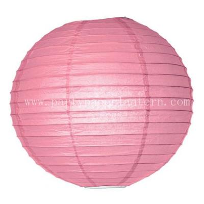 China Outdoor Hanging 6 Inch Pink Party Paper Lantern Decoration Wedding for sale