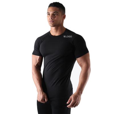 China Comfortable Professional Made Comfortable Soft Stretch Men's Round Neck Short Sleeve T-Shirt for sale