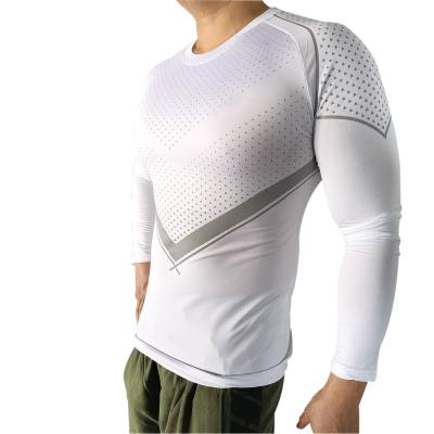 China Slim Round Neck Wicking And Quick-Drying Outdoor Round Neck Sports Long Sleeve Shirt for sale