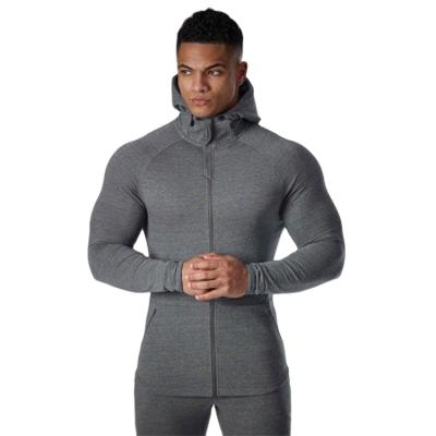 China Hooded Thin Fashion Cotton Jacket Fitness Sports Anti-pilling Breathable Sweatshirt for sale