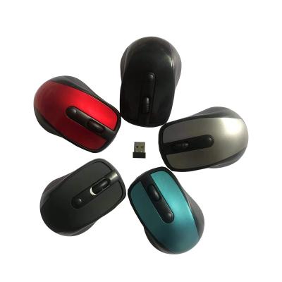 China High Sensitivity Factory Direct Sales 2.4Ghz Ergonomic Optical Mute 1600dpi Optical Wireless Mouse Office Business for sale