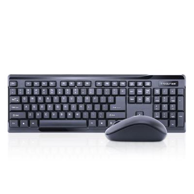 China High Quantity TWOLF TF100 2.4Ghz Waterproof Wireless Keyboard And Mouse Combos For Home Office for sale