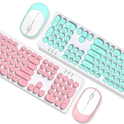 China Bestselling TF770 Mini Slim and Lightweight Waterproof Wireless Keyboard and Mouse Combo for Office Youth for sale