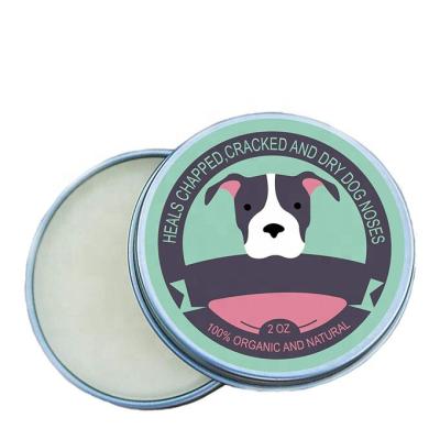 China Natural Labeling Dog Stocked Paw Balm Paw Soother Dog Sniffing Balm All Season Pet Paw Protection 60g for sale