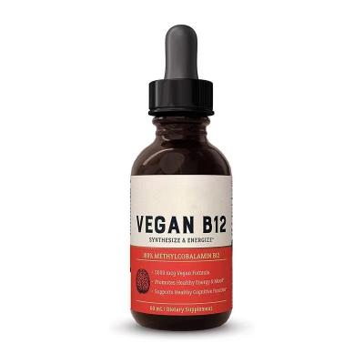 China Organic Health Food OEM Vegan B12 Full Spectrum Liquid For Maximum Absorption Vitamin B12 60ml for sale