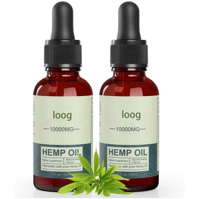 China Organic Health Food Hemp Oil Anti Stress Hemp Extract Sleep Drops For Pain Anxiety & Relaxation Hemp Seed Extract for sale