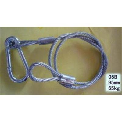 China tic Coated Steel Wire Safety Rope Lighting Hook for sale