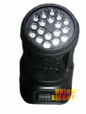 China Led Mini Wash  18pcsx3w Moving Head light  for sale