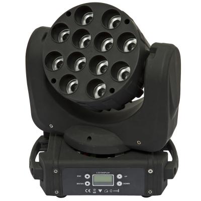 China Led Mini Wash Moving head light  12x12w for sale