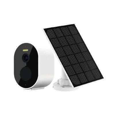 China Human Motion Tracking Outdoor Solar WiFi Security Camera System for Home Security with 3MP Night Vision and Two Way Audio / IP66 Waterproof for sale