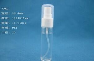 China 30ml PET All Cover Spray Bottle for sale