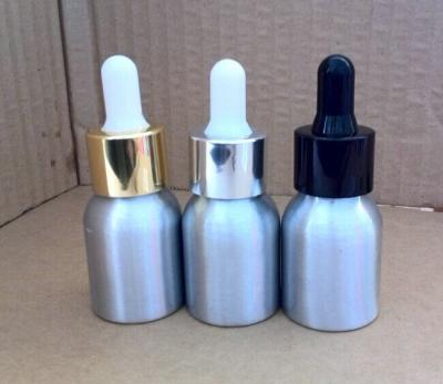 China Whole sell 20ml dropper aluminium bottles for essential oil,aluminium bottles for liquids for sale