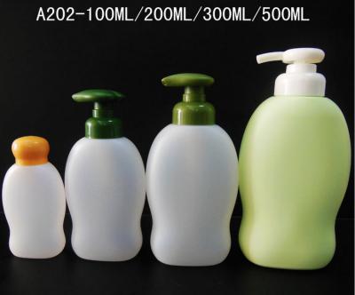 China 100ml 200ml 300ml 500ml Gourd Shape Shampoo Bottles for children for sale