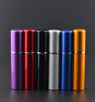 China 5ml aluminum spray bottles Cosmetics packaging for perfume bottles for sale