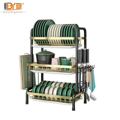 China China Supplier Chopper Frame Storage Rack Dish Bowl Kitchen Holder Organizer for sale