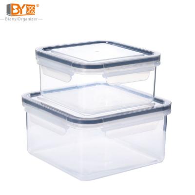 China Freshness Preservation Food Storage Containers With Lids Easy Snap Lock BPA Free Airtight Food Storage Box Set Plastic for sale