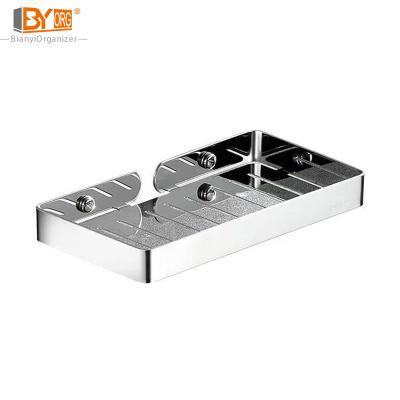 China Leachability Stainless Steel 304 Hotel Bathroom Soap Dish Hanging Soap Box Soap Holder for sale