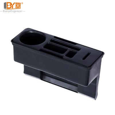 China Car Seat Isofrequency Repeater Organizer Car Storage Box Luxury Plastic For Cup Bottle for sale