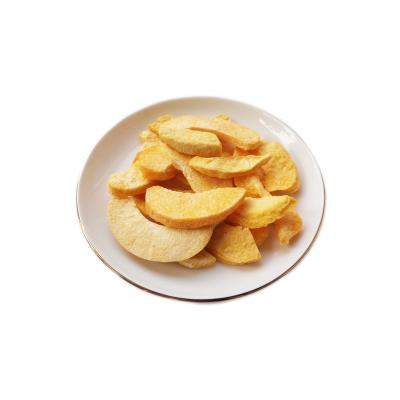 China Wholesale Vacuum Freeze Dry Food Non-fried French Fries Snacks Yellow Peach for sale