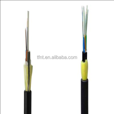 China Outdoor /LAN long distance communication / communication fiber optic cable 48 strand adss, adss 652d, cable 144 fo adss (arian) for sale