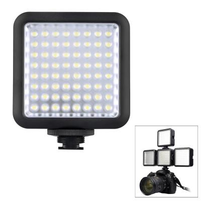 China Godox LED64 Continuous On Camera Dimmable Camcorder LED Panel Video Light For DSLR Camera LED64 for sale