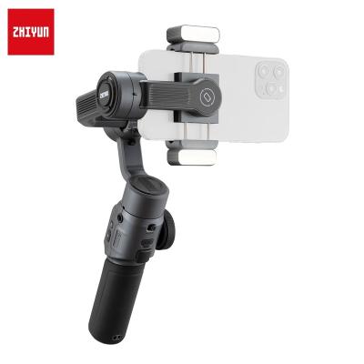 China Zhiyun Mobile Phone Smooth 5 Triaxial Handheld Gimbal Stabilizers for Smartphones Action Camera for sale