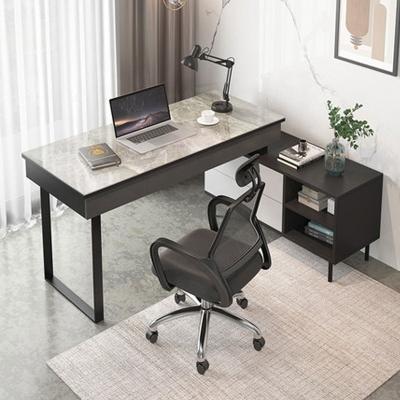 China Modern small family desk storage combination bookcase Nordic convertible simple telescopic computer desk for sale