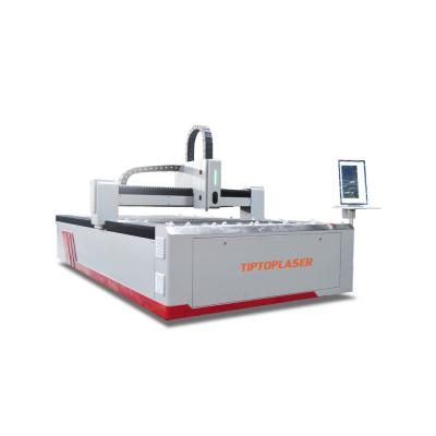 China SHENZHEN TIPTOPLASER 1000W 1.5Kw 2000W 3Kw fiber laser water cooled cutting machine for nameplate industry for sale