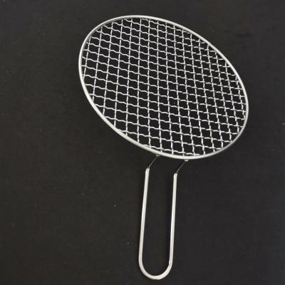 China Dustproof BBQ Mesh Stainless Steel Round Barbecue Mesh Grill for sale