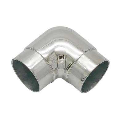 China Modern 90 Degree Tube Joiner Elbow For Stainless Steel Railing And Balustrade System for sale