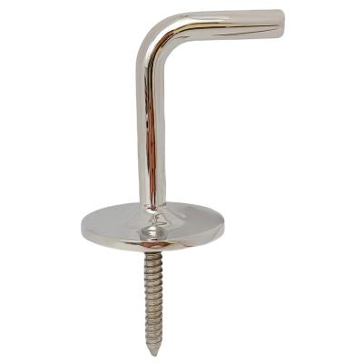 China Contemporary 316 Stainless Steel Long Screw Railing Bracket For Welding Railing for sale