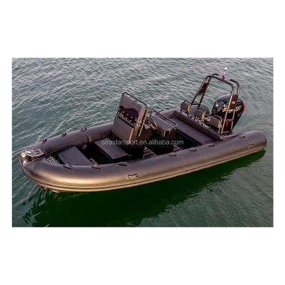 China Leisure RHIB 580 Aluminum Rib 580 Water Sport 19ft Rib Boat for sale