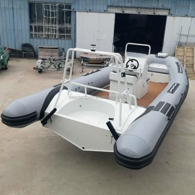 China 2021 New Design Leisure Yacht Luxury Aluminum Rib Boat Leisure Yacht Boat for sale