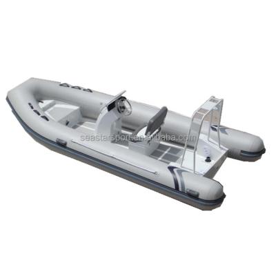 China DeporteStar 2019 Aluminum Floor 360 Cruising Inflatable Fishing Boat for sale