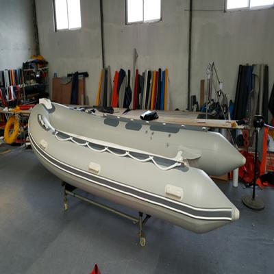 China Fishing DeporteStar RIB 470 Aluminum Hull Inflatable Boat Alu Rib for sale