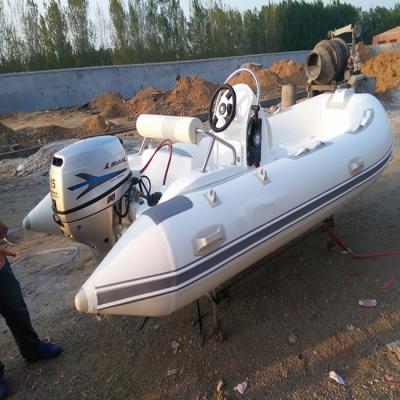 China Fishing DeporteStar Outboard Engine Rib Inflatable Rib Boat Inflatable Fishing Boat in China for sale