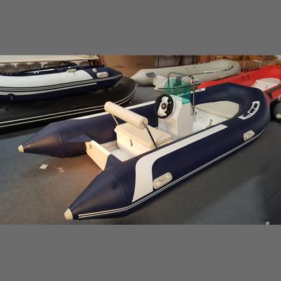 China DeporteStar CE RIB 390cm Fiberglass Hull FRP Rigid Deep-V Inflatable Rib Fishing for sale