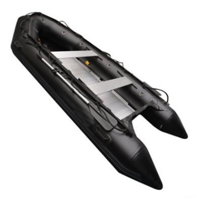 China Water Sports 5m Used Rigid Hull Orca Inflatable Boats With Foldable Aluminum Floor for sale