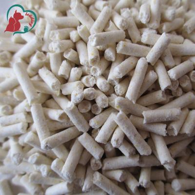 China Hot Selling Pea Tofu Cat Litter Natural Clumping White Plant Quickly Viable for sale