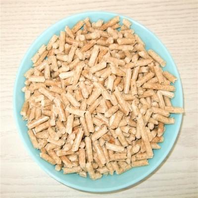 China 100% Natural Stocked Pine Wood Clumping Cat Litter for sale