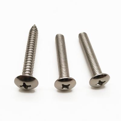 China m1.4 m2 m3 m4 m5 m6 fastener large truss head self-tapping screw oval pan head Screws For Plastic for sale