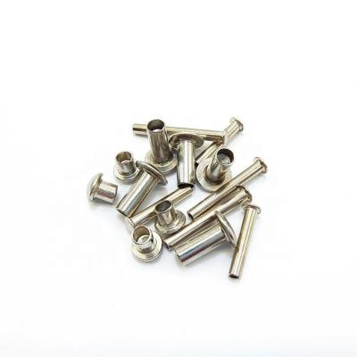 China Aluminum Flat Head Rivets Semi JINNING Stainless Steel Tubular Hollow Rivets for sale