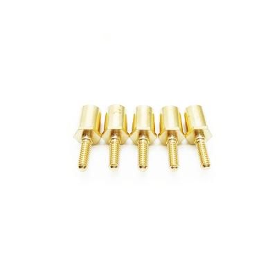 China Single Head Automotive Brass Fittings Hexagonal Copper Column Brass Rod for sale