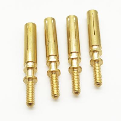 China JINNING Automotive Brass Fittings Customized Brass Fittings Hexagonal Copper Column for sale