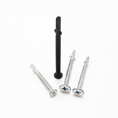 China Black Self Tapping Screw Set Phosphating Cross Recessed Tornillos Drywall Screw for sale