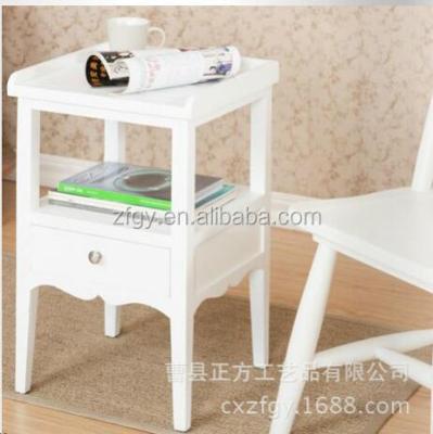 China Eco - Friendly Wooden Sofa Phone Holder Side Table for sale