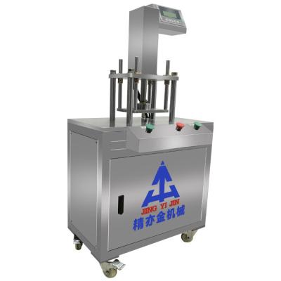 China Pneumatische Hydraulik-Kosmetikpulverherstellungsmaschine Pulverpressmaschine 220V / 50Hz zu verkaufen