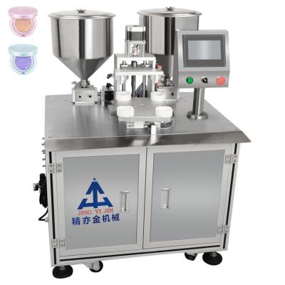 China Füllmaschine für Luftkissen mit BB-Creme Doppelfarbe 1020 Stück/h zu verkaufen