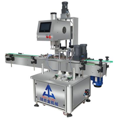 Κίνα 220V 50Hz Servo Automatic Capping Machine 0.3-0.8 Mpa Προμήθεια αέρα από ανοξείδωτο χάλυβα προς πώληση